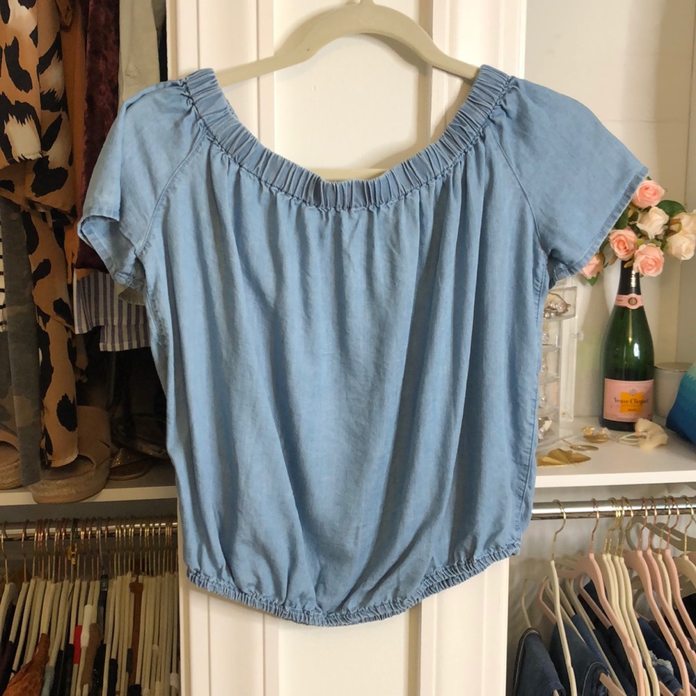Denim top - Picture 2 of 2